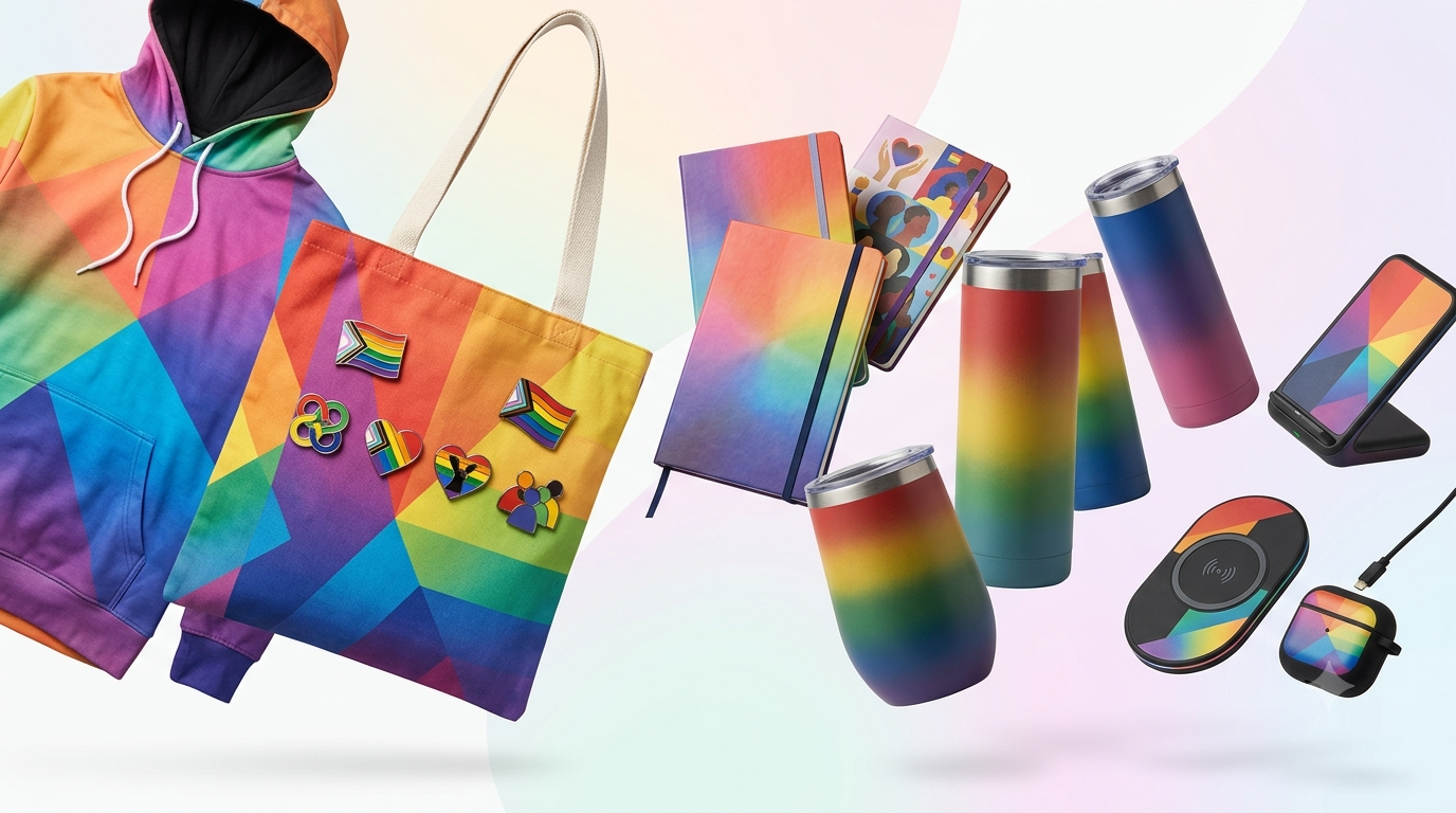 Merch Pride: cómo las marcas están comunicando inclusión a través de promocionales
